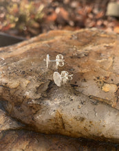 Load image into Gallery viewer, Hammered Post Earrings - small - 5/16”