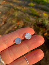 Load image into Gallery viewer, Hammered Post Earrings - small - 5/16”