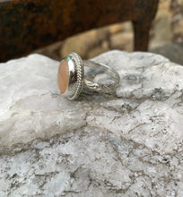 Load image into Gallery viewer, Peachy Moonstone Ring