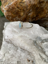 Load image into Gallery viewer, Light Blue Polka Dot Ring