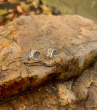 Load image into Gallery viewer, Hammered Post Earrings - 1/4" - Tiny