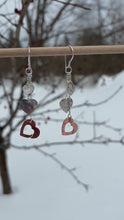 Load and play video in Gallery viewer, SCAD Heart Dangles