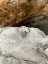 Load image into Gallery viewer, Light Blue Polka Dot Ring