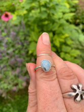 Load image into Gallery viewer, Light Blue Polka Dot Ring