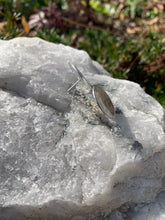 Load image into Gallery viewer, Hammered Silver Disc Earrings 3/4"