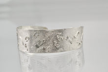 Load image into Gallery viewer, Rustic Textured Cuff Bracelet - medium/large