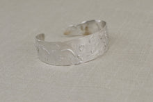 Load image into Gallery viewer, Rustic Textured Cuff Bracelet - medium/large