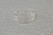 Load image into Gallery viewer, Rustic Textured Cuff Bracelet - medium/large