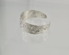 Load image into Gallery viewer, Rustic Textured Cuff Bracelet - medium/large
