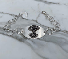 Load image into Gallery viewer, Tree of Life Link Bracelet - Longer