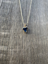 Load image into Gallery viewer, Blue Triangle Pendant
