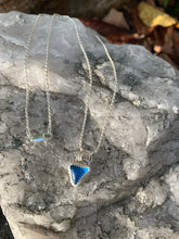 Load image into Gallery viewer, Blue Triangle Pendant
