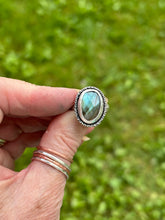 Load image into Gallery viewer, Faceted Labradorite Ring
