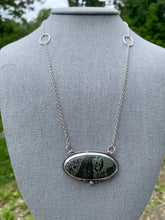 Load image into Gallery viewer, Grey/Green Jasper Pendant
