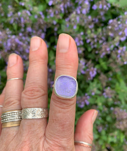 Lavender Dichroic Ring