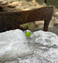 Load image into Gallery viewer, Lime Green Stacking Ring
