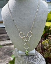 Load image into Gallery viewer, Long Necklace with Green Drop
