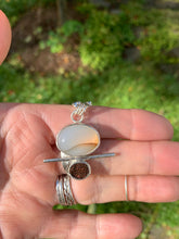 Load image into Gallery viewer, Montana Agate Autumn Necklace
