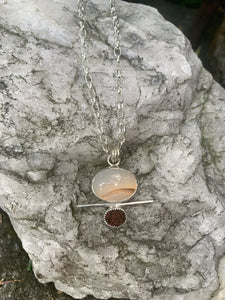 Montana Agate Autumn Necklace