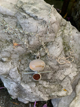 Load image into Gallery viewer, Montana Agate Autumn Necklace
