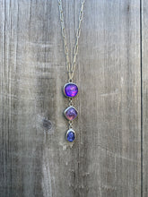 Load image into Gallery viewer, Purple Droplets Necklace
