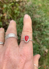 Load image into Gallery viewer, Red Stacking  Ring
