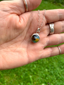 Small Confetti Stone Necklace