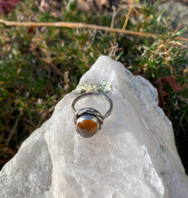 Load image into Gallery viewer, Amber Teardrop Ring
