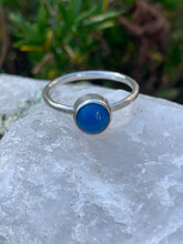 Load image into Gallery viewer, Little Blue Stacking Ring
