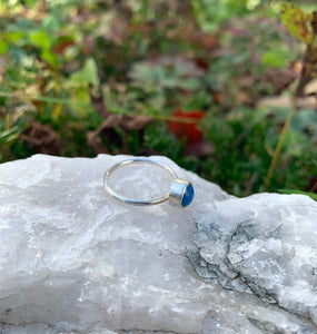Little Blue Stacking Ring