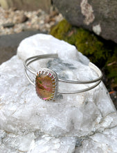 Load image into Gallery viewer, Shimmery Pink Cuff Bracelet

