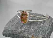 Load image into Gallery viewer, Shimmery Pink Cuff Bracelet
