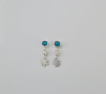 Load image into Gallery viewer, Whimsical Turquoise Dangles
